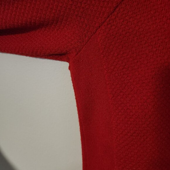 Duluth Trading Co. Womens S'no Sweat Crewneck Tunic Sweater Red Long XXL EUC - Picture 4 of 11